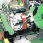 John Deere 317 with a new Vanguard engine