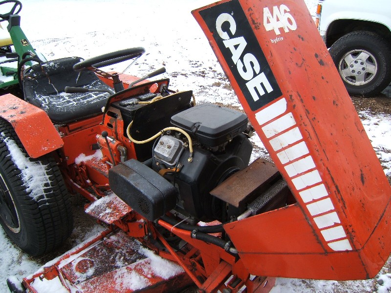 Repowering a Case Ingersall garden tractor - Case 446